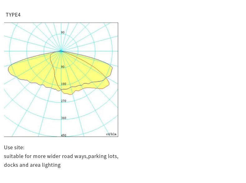 Newest Design 120-150W LED Street Lamp with 8 Years Warranty LED Road Light