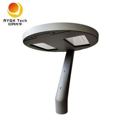 Rygh 50W LED Single Arm Post Top Architectural Area Parking Lot Lights