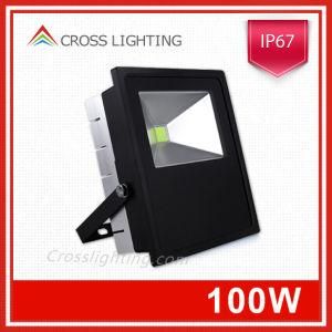 100W LED Flood Light with PIR Sensor CE UL