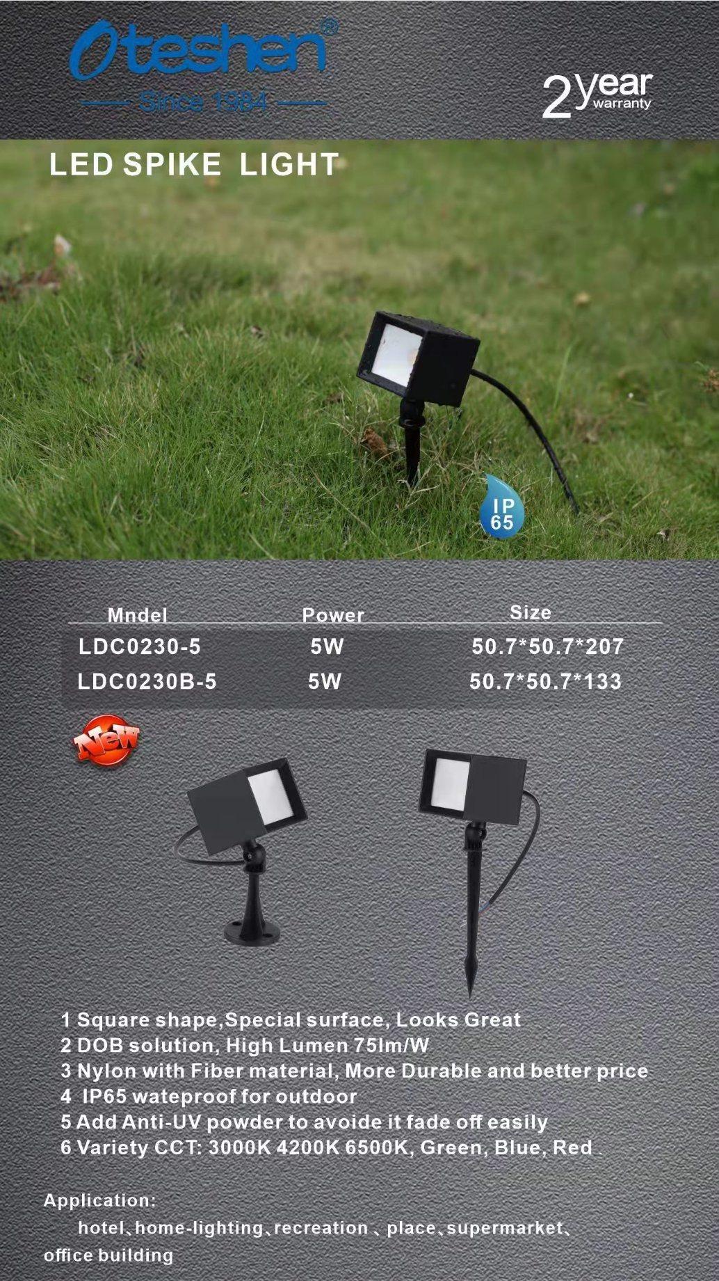 Outdoor Lighting IP65 Spike Garden Light Landscape Lighting 5W
