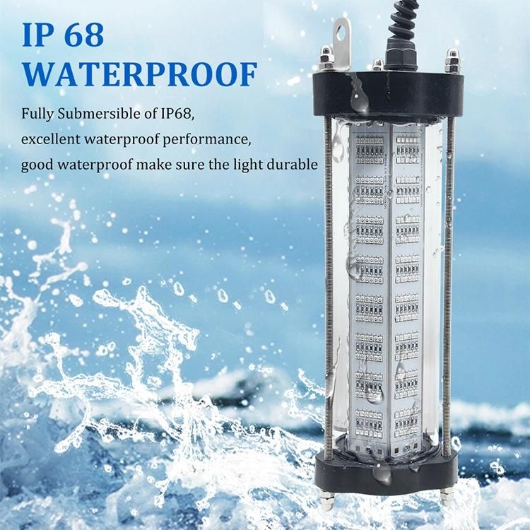 30W DC12V Portable LED Underwater Fishing Light for Fishermen
