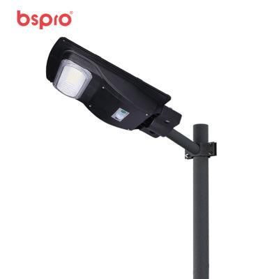 Bspro Waterproof IP65 Long Super Bright Working All in One Spot Lighting Time LED Solar Street Light