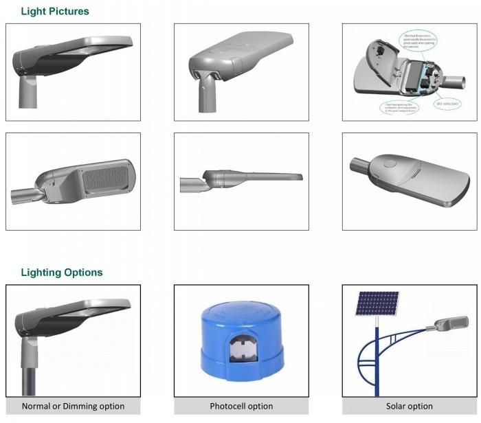 Highway Aluminum Street Light Outdoor LED Lighting Solution with Factory Price Rygh-Ld2018L-150W