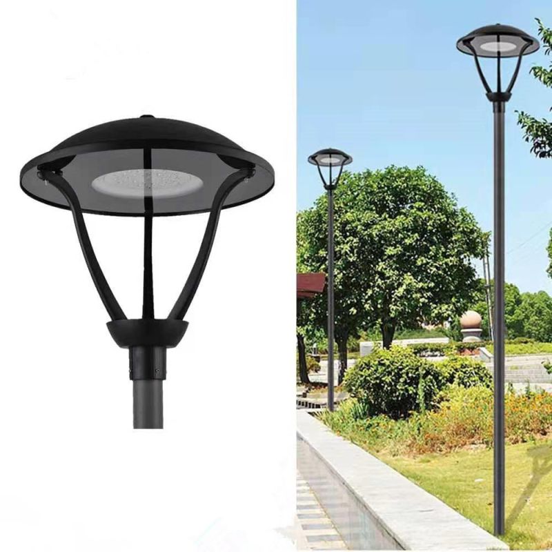 IP65 Outdoor Pole Top Light Waterproof SMD 35W 50W 60W LED Garden Post Light