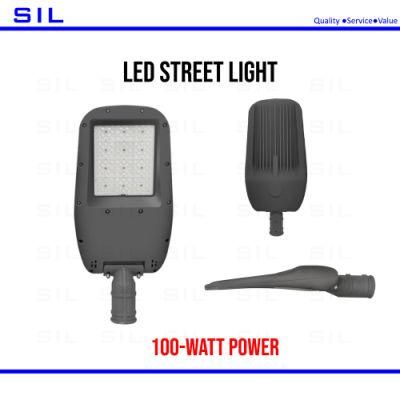 50W-200W IP67 Waterproof Outdoor LED Street Light for Parking Lot Area Lighting with 3-5 Years Warranty 100W LED Street Light