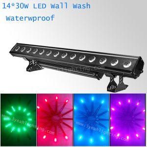 14PCS 30W RGB LED Flood Stage Linear Bar Light for Outdoor