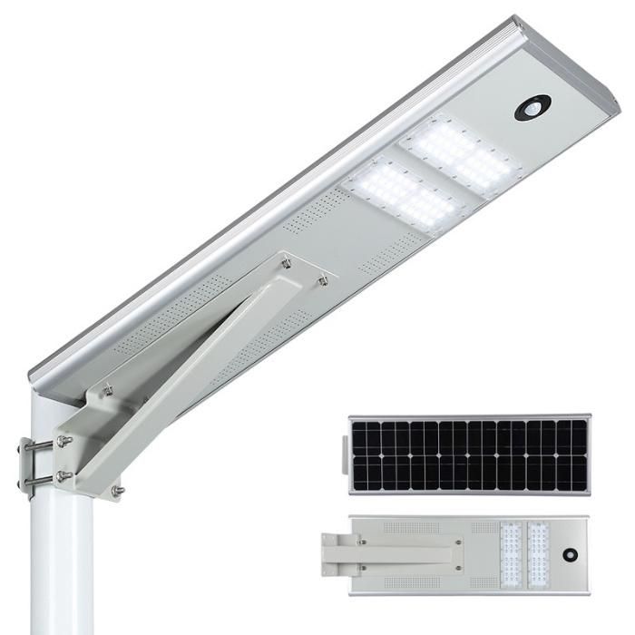 Rygh All in One Integrated Monocrystalline Solar LED Street Light 40W 130lm/W