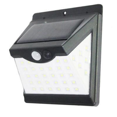 Waterproof Outdoor Solar Lighting Security LED Solar Powered Wall Light