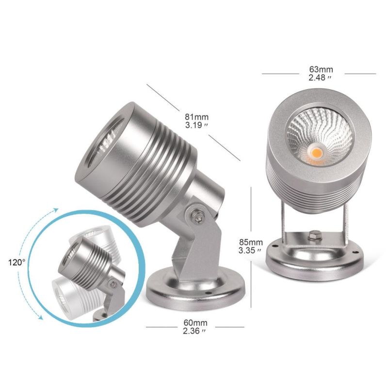 High Power Garden Light Stainless Steel 220V with CE EMC Certificate Outdoor LED Garden Lights