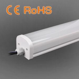 4FT 36W 110lm/W PC Housing LED Tri-Proof Light for Swimming Pool Use
