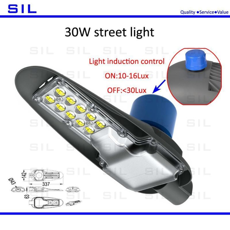 Waterproof Aluminium Outdoor Lighting Street Light IP65 60W LED Street Light