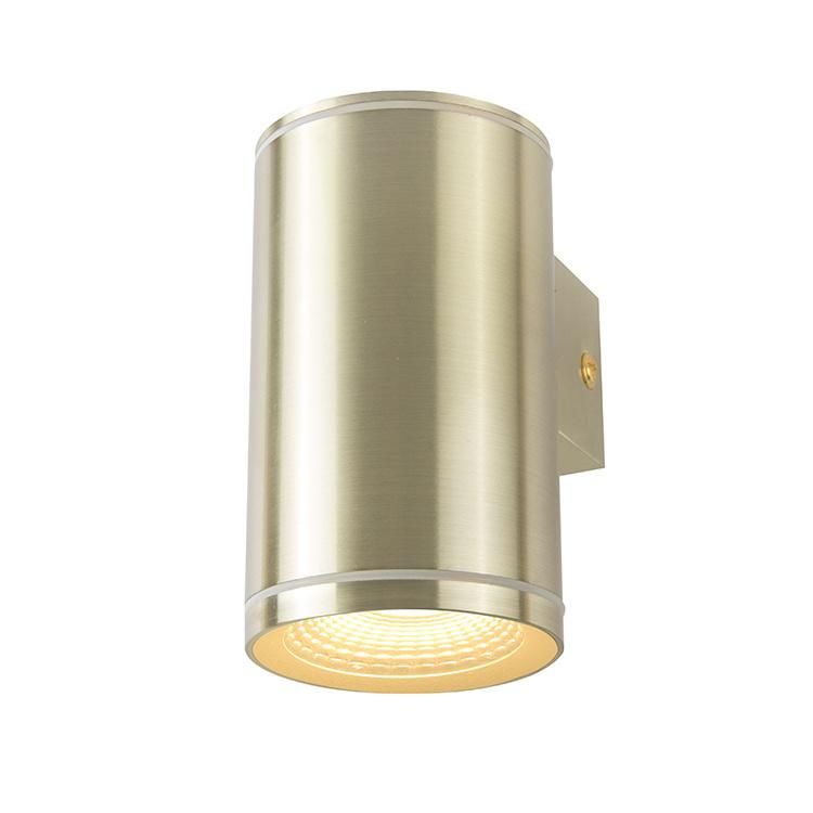 5W 7W 9W Modern Bronze Aluminum LED Wall Lamp Outdoor IP65 Wall Sconce Lighting