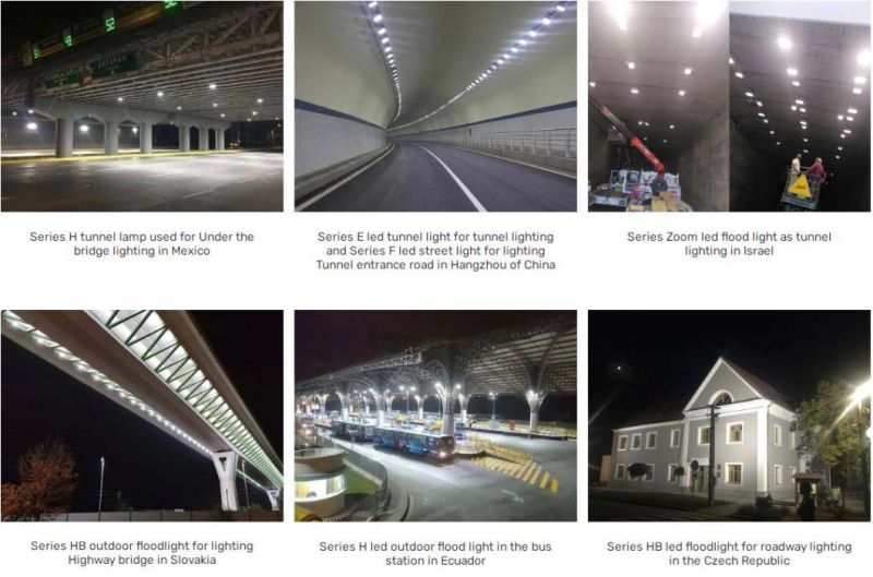 30W to 400W Outdoor Waterproof LED Stadium Flood Lights for Parking Lot Tunnel Billboard Industrial Lighting
