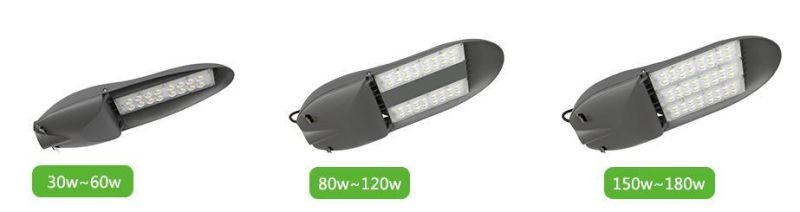 30W 60W 100W 150W 200W LED Cobra Head Solar Street Light for Road High Way