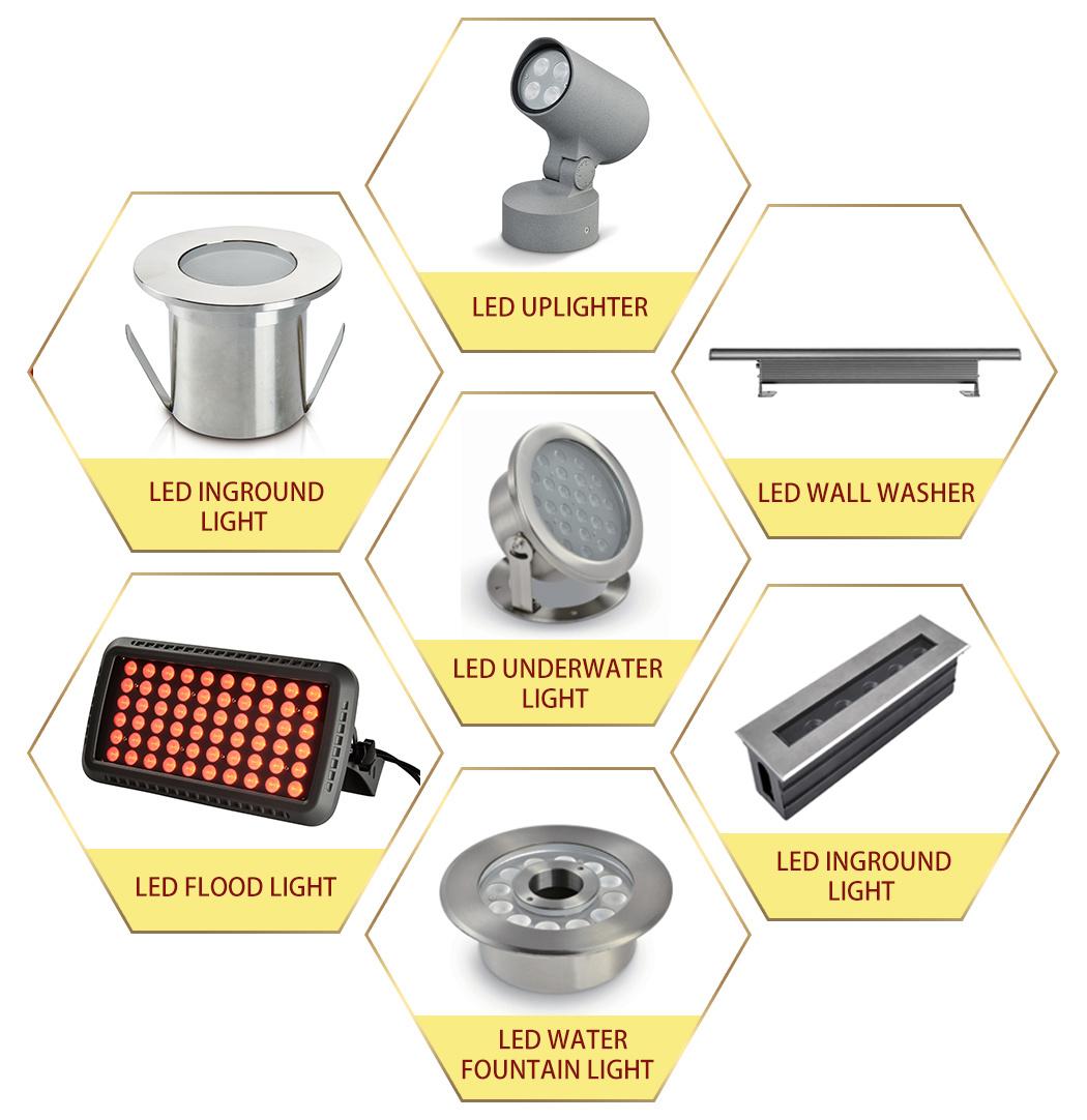 ETL CE Dynamic RGBW Light IP66 200W LED Wall Washer