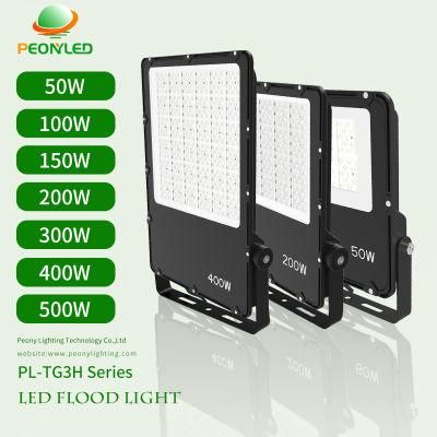 2022 High Light Efficiency Ultrathin 400W LED Flood Light
