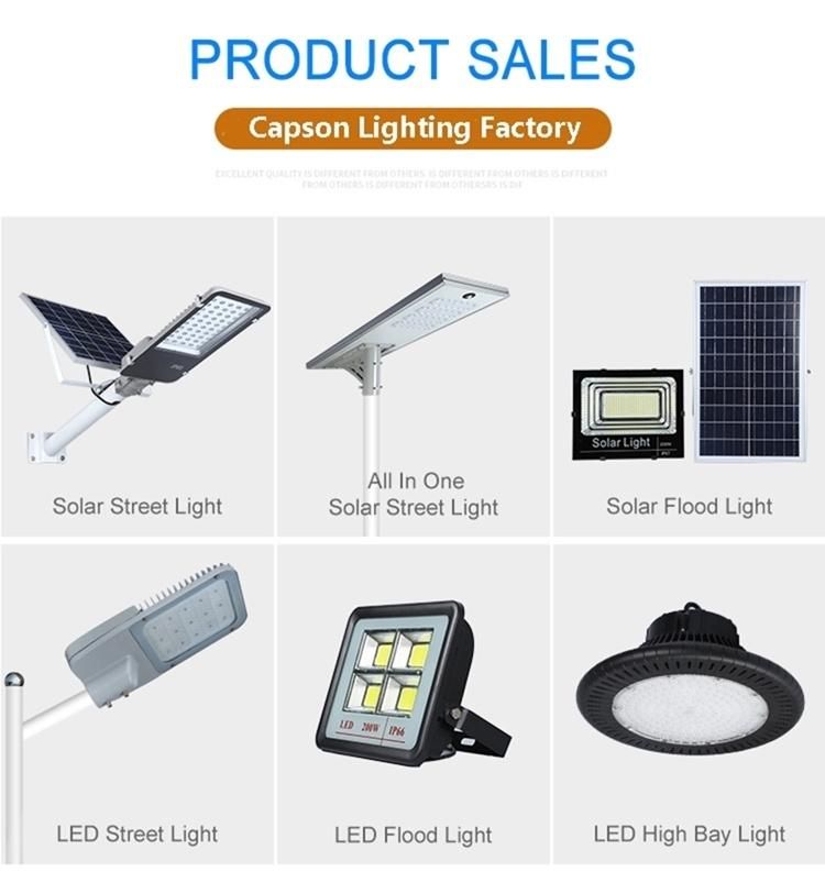 3years Warranty 50000 Hours High Lumens 30W-80W New Design Aluminium Garden Outdoor Waterproof IP65 All in One Smart Solar Light LED Solar Street Light CS-Ytld3