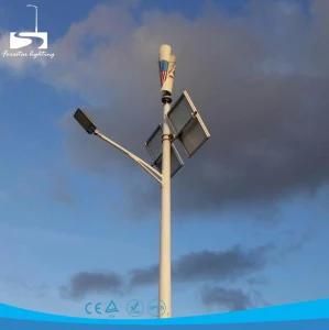 200W/300W/400W Vertical Wind Turbine Mill Solar Hybrid LED Street Light
