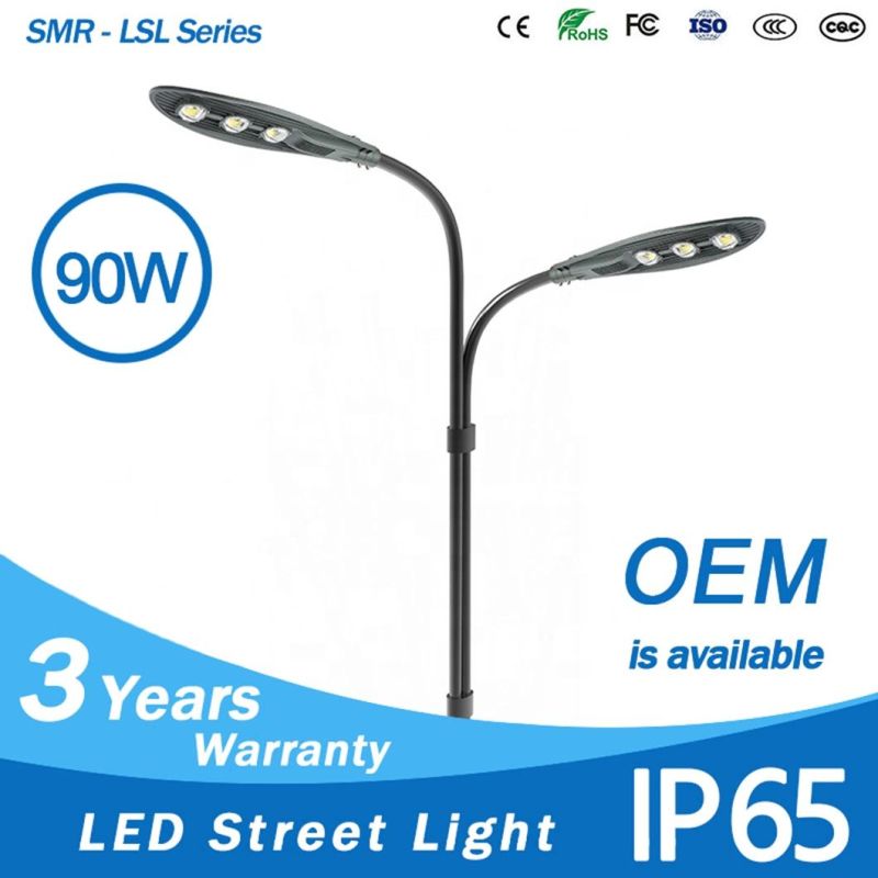 3 Years Warranty Wholesale High Quality Ce RoHS 90 Watt LED Street Light