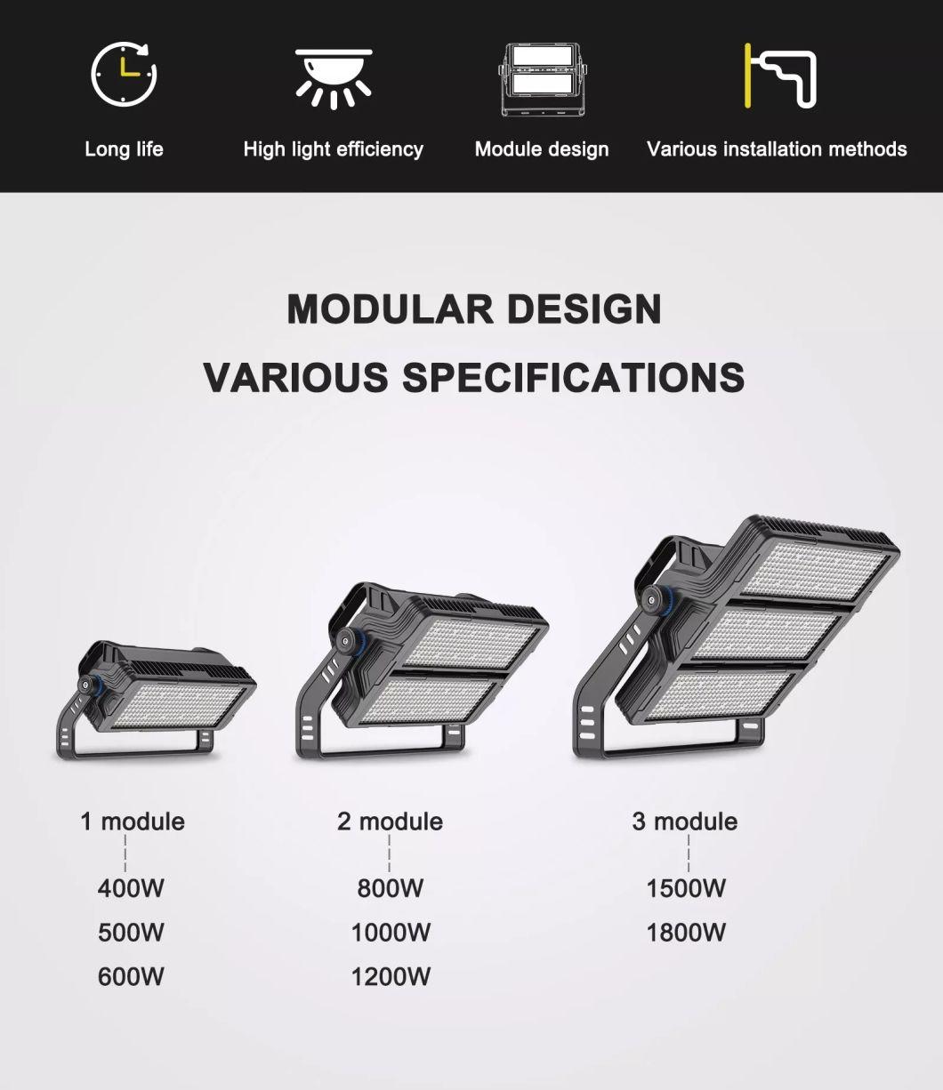 AC85-277V Super Bright 400W LED High Mast 150lm/W Stadium Light