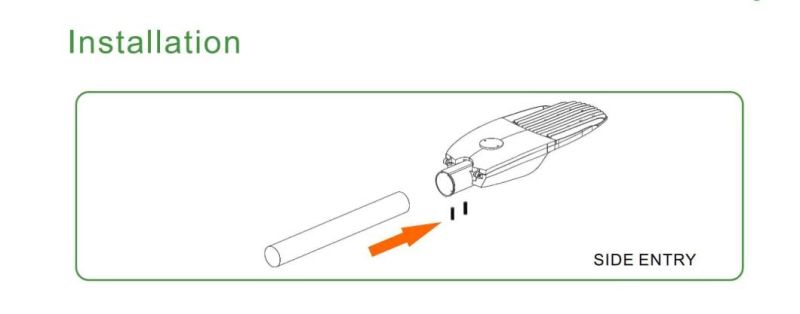 Energy Saving High Efficiency 150lm/W LED Roadway Street Light