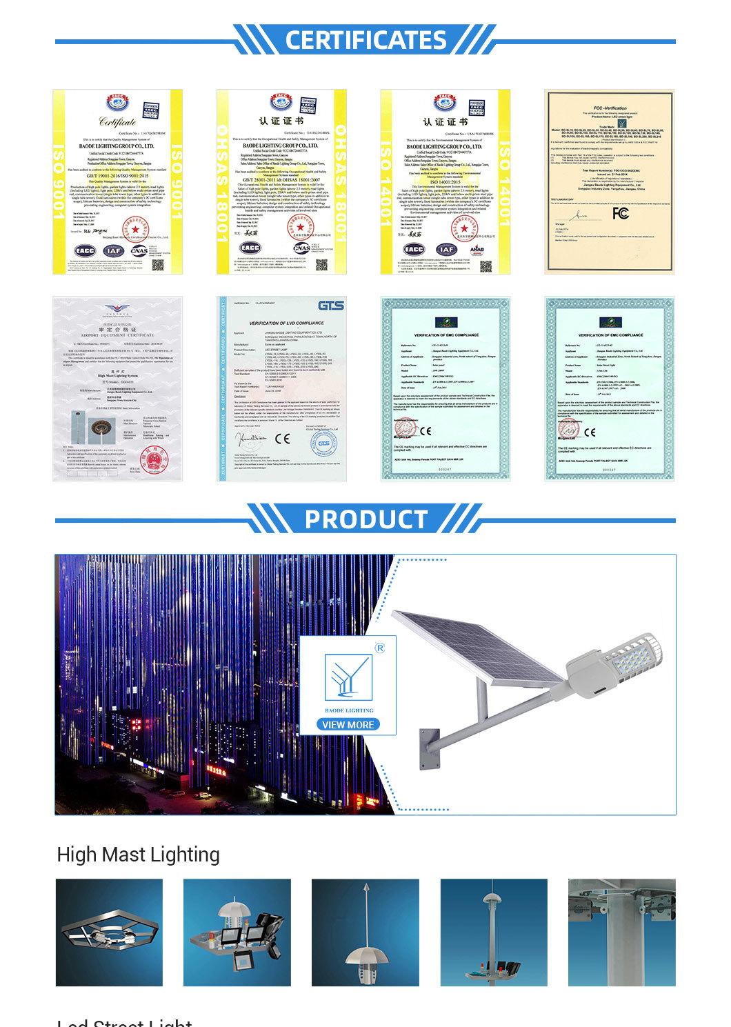 7m Battery Hang on Pole Solar Street Light