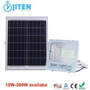 Outdoor Lighting Solar LED Flood Light Solar Flood Light Solar Lanscape Light with 10/20/25/30/45/50/65/100/120/150/200W