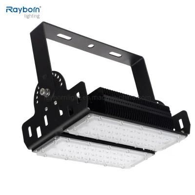 Waterprooof IP65 Modular Flood Tunnel LED Light for Outdoor Garden Garage Park Stadium Tennis Sport Court Lighting (100W/200W/300W)