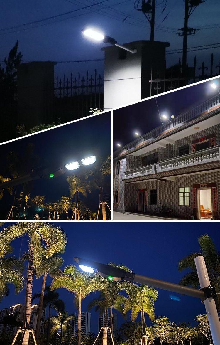 Bspro All in One Pole Bright Outdoor Lights Hot Selling Lighting Solar LED IP65 Waterproof Street Light