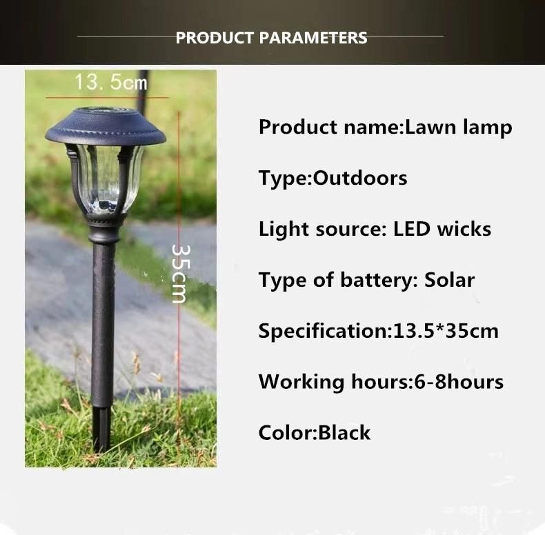 Wholesale Customization Solar LED Lawn Lamp Outdoor Solar Garden Light