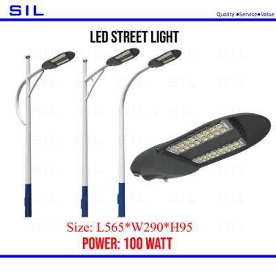 Photocell Street Lights Road Fixtures Aluminum LED Street Light SMD3030 100W LED Street Light