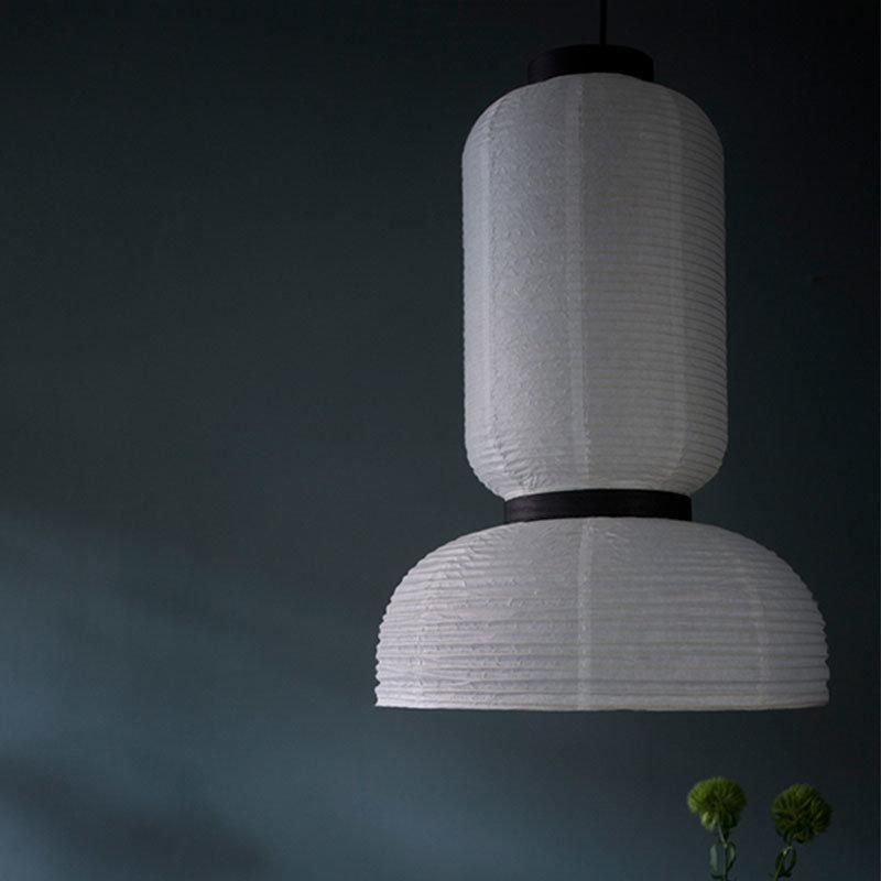 2022 White Paper Chandelier Light Decorative Pendant Lamp Drop Haging Lighting Post Modern Pendant Light