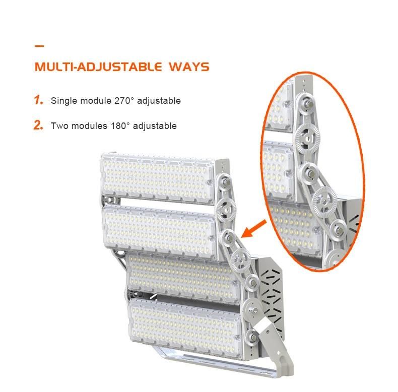 160lm/W LED Sport Flood Light 480W Football Stadium 480watt LED Flood Light