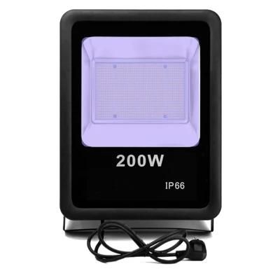 with Plug Curing Black Light 405mn 385nm 395nm 365nm UV Black Light 10W 20W 30W 50W 100W 150W 200W 300W 400W LED UV Flood Light