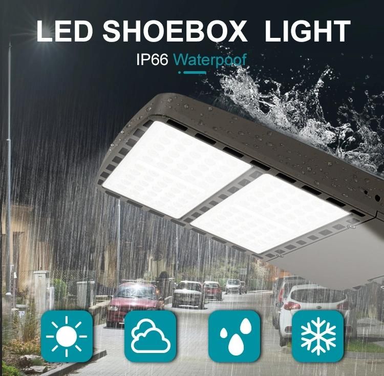 Outdoor Area Roadway LED Street Lighting 300W LED Shoebox Parking Lot Light