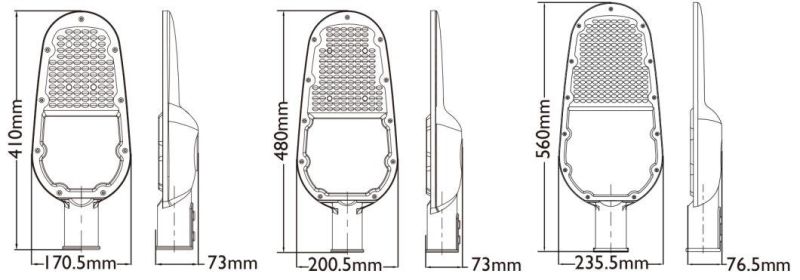 Hot Sell NEMA Support 5 7years Warranty 130lm/W LED 60W Street Light