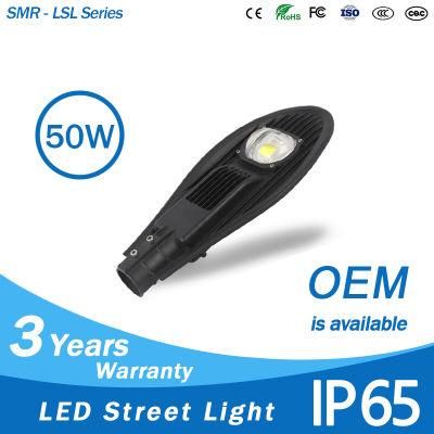 Hot Sell Super Bright Waterproof LED Outdoor Lighting 50W COB Street Light Garden Lights