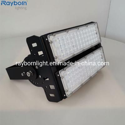 Outdoor LED Floodlight 100W 150W 200W IP66 for Playground Basketball Lighting CE RoHS Approved