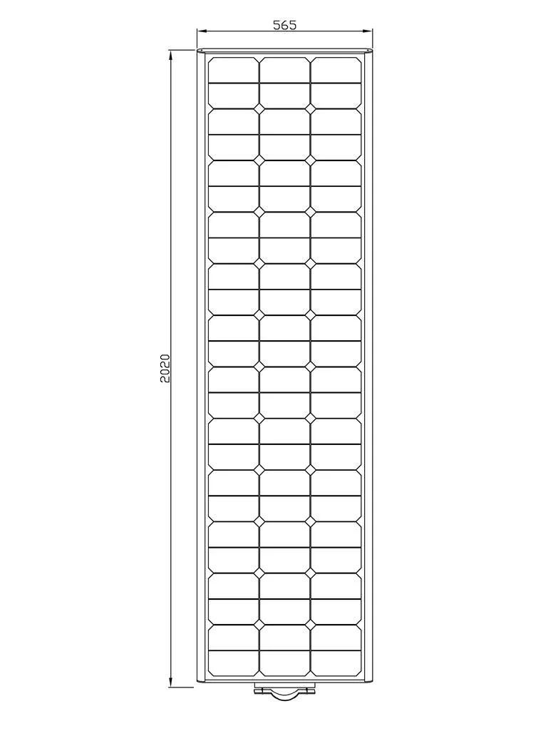 120W High Power All in One Solar Street Light for Project with 3-5 Years Warranty