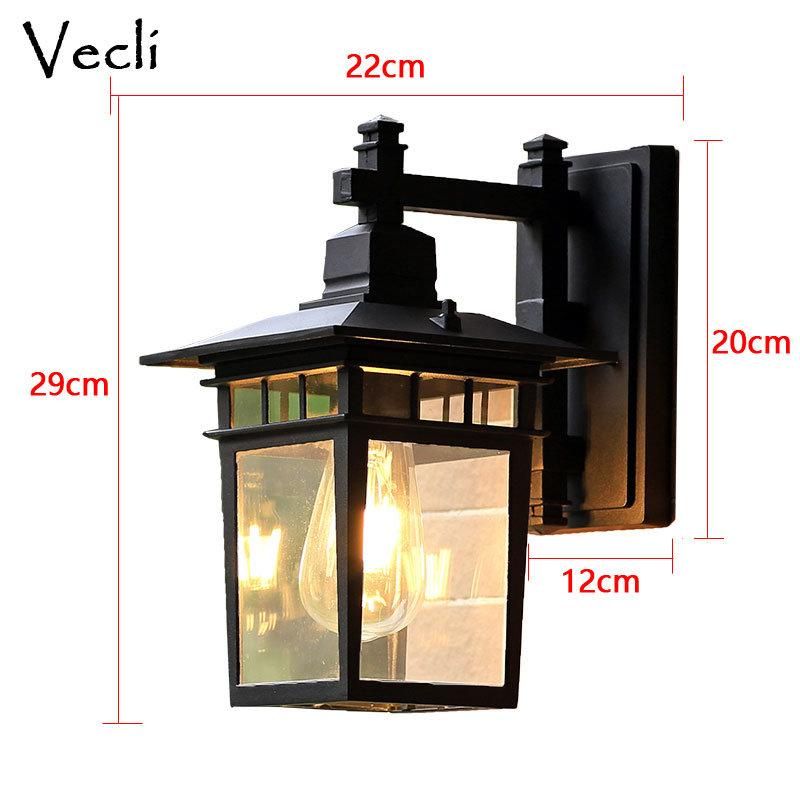 Exterior Wall Lamp Outdoor Lamp Waterproof Garden Lamp Balcony Wall Lamp (WH-HR-69)