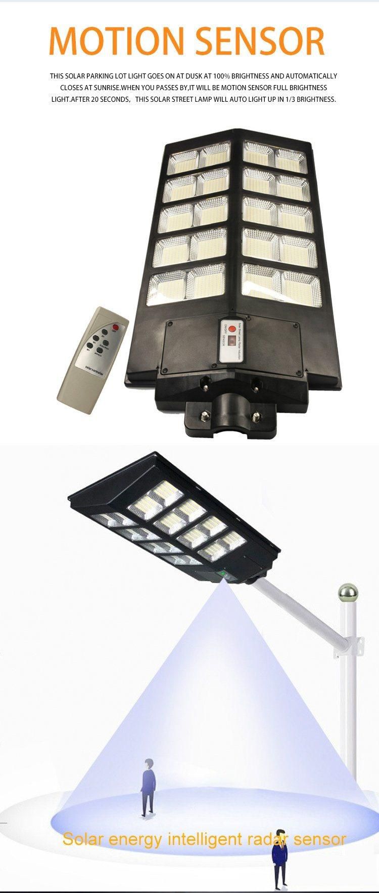 High Brightness Garden Automatic Energy Separate LED Solar Street Light