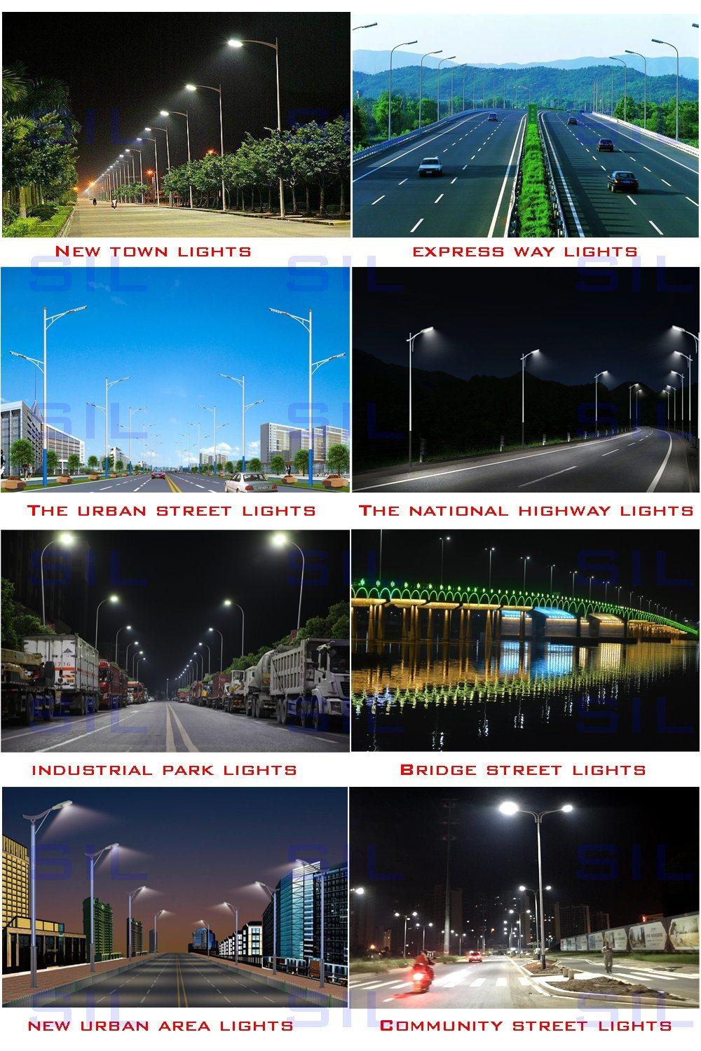 China Supplier 150W Bridgelux COB CE CB Driver IP65 Waterproof 50W to 200W Outdoor Lighting Street Light
