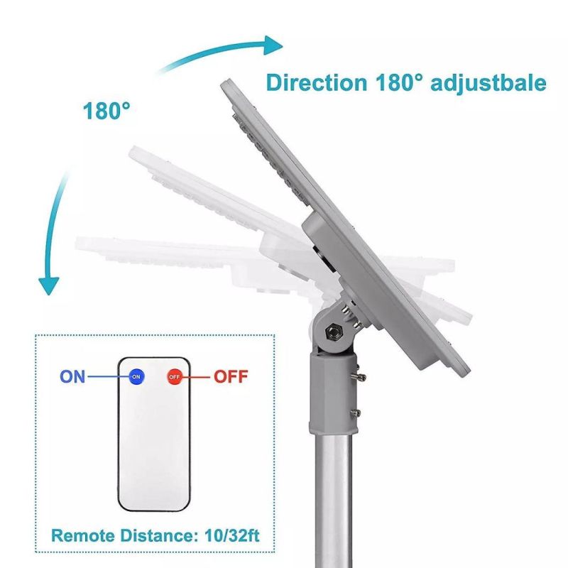 3years Warranty 50, 000 Hours High Brightness 40W 60W 120W 180W Aluminium Garden Outdoor Waterproof IP65 All in One Smart LED Street Light