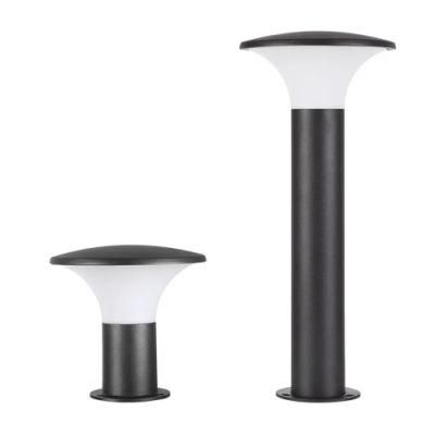 12V Modern LED Bollard Garden Lamp Post Aluminum Lighting