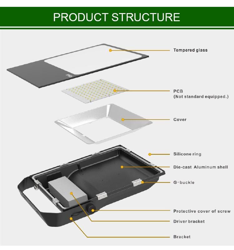 LED Flood Light 200W IP66 Outdoor Waterproof Work Light LED Flood Light