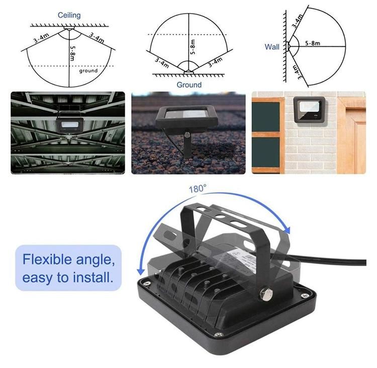 New Easy Install Cx Lighting Colorful Villa Garden Outdoor Hotel Fancy Waterproof Smart Floodlight with CCC