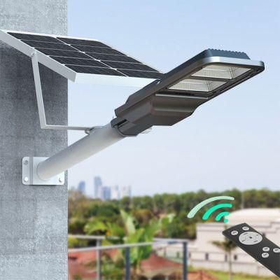 100W Outdoor Solar Street Lamp Waterproof Solar Powered LED Street Light