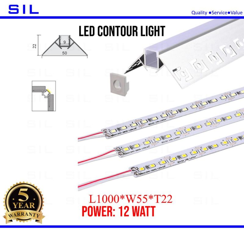 LED Contour Light LED Wall Light 12W 1m Wall Washer Contour Light