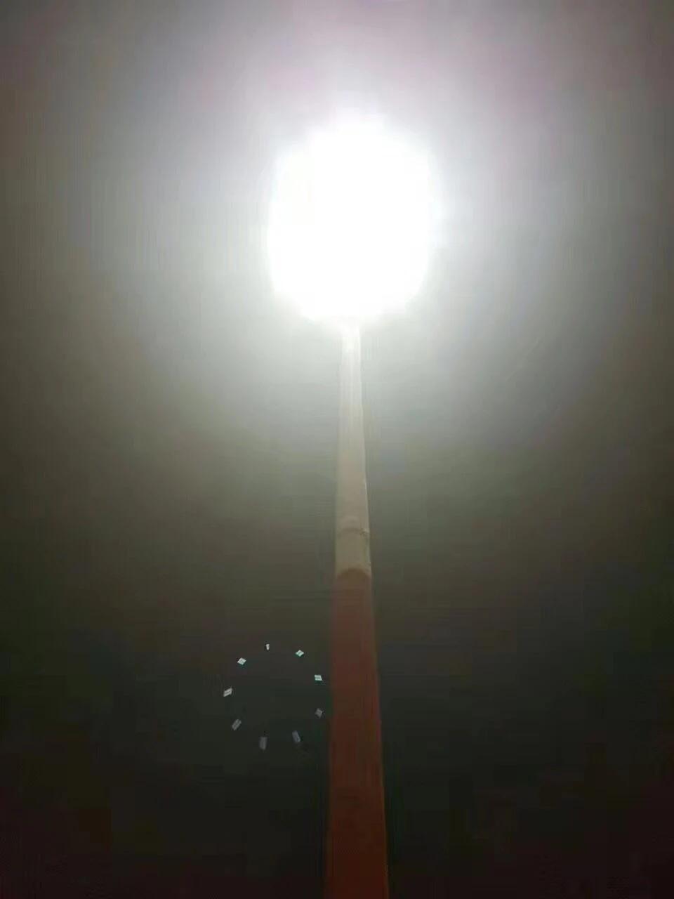 15m High Mast LED Lights, LED Light Parking Lot