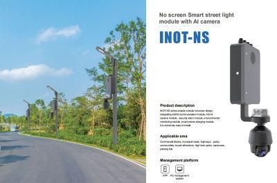 New Design Smart LED Street Light Pole with WiFi 5g Supervisory Control Subsystem and Sos Sensior